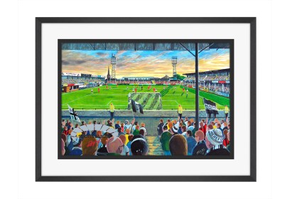 Edgar Street Stadium Fine Art Print - Hereford FC